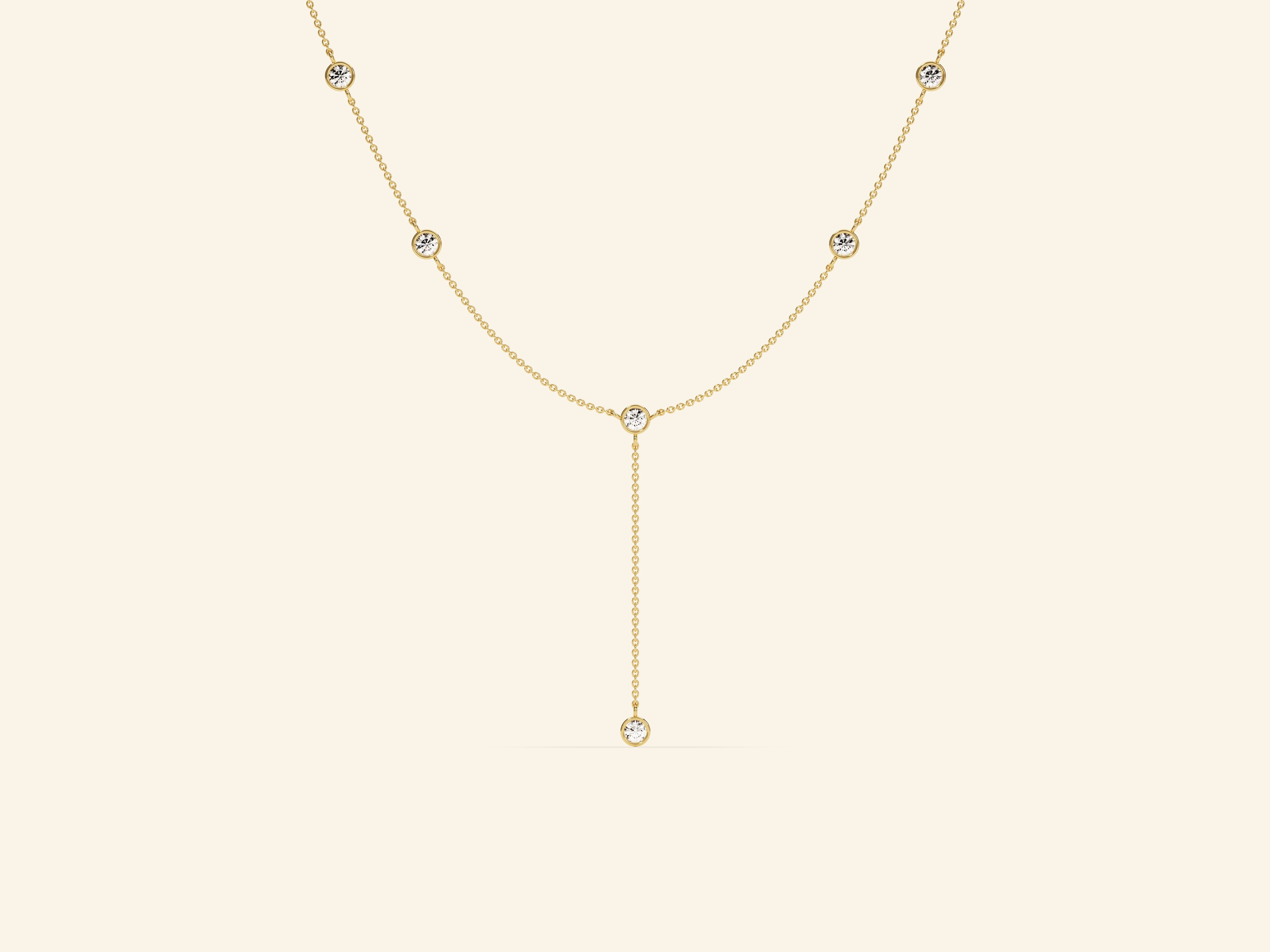 Drop Trace Necklace