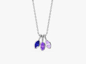 Marquise Bloom Birthstone Necklace