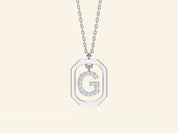 Letter Frame Necklace