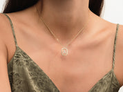 Letter Frame Necklace