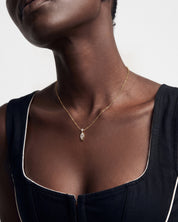 Marquise Droplet Necklace