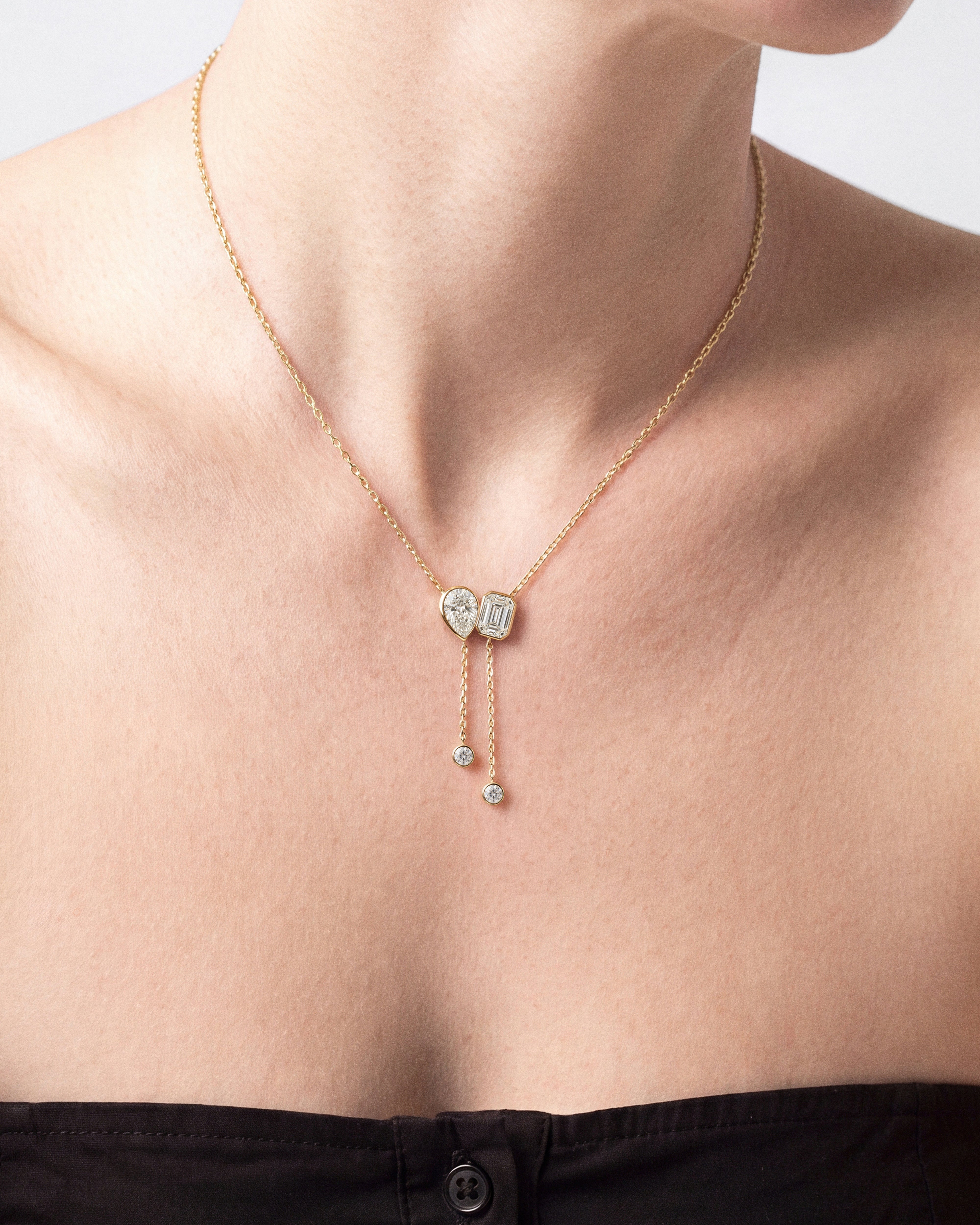 You & Me Lariat Necklace
