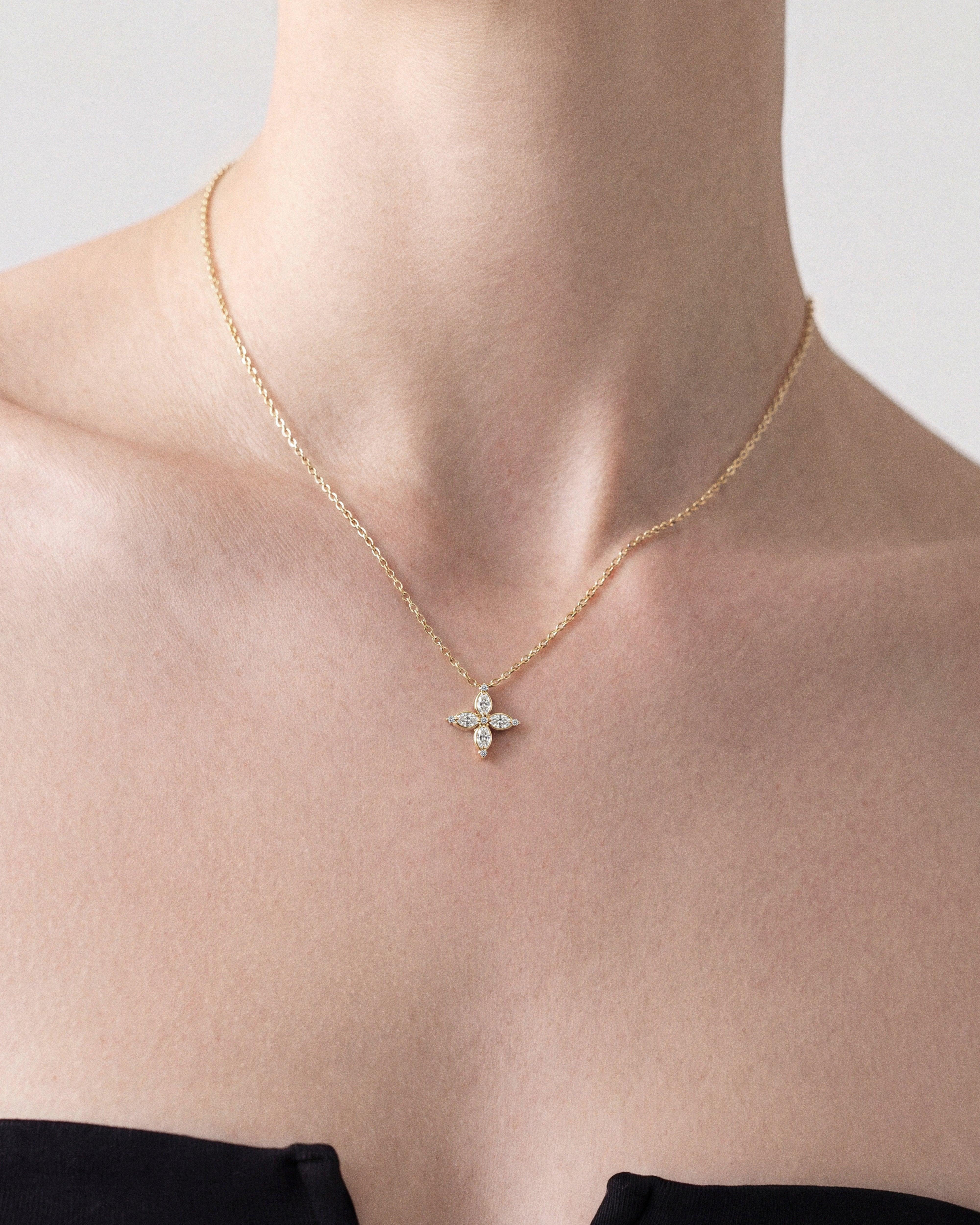 Marquise Petal Necklace