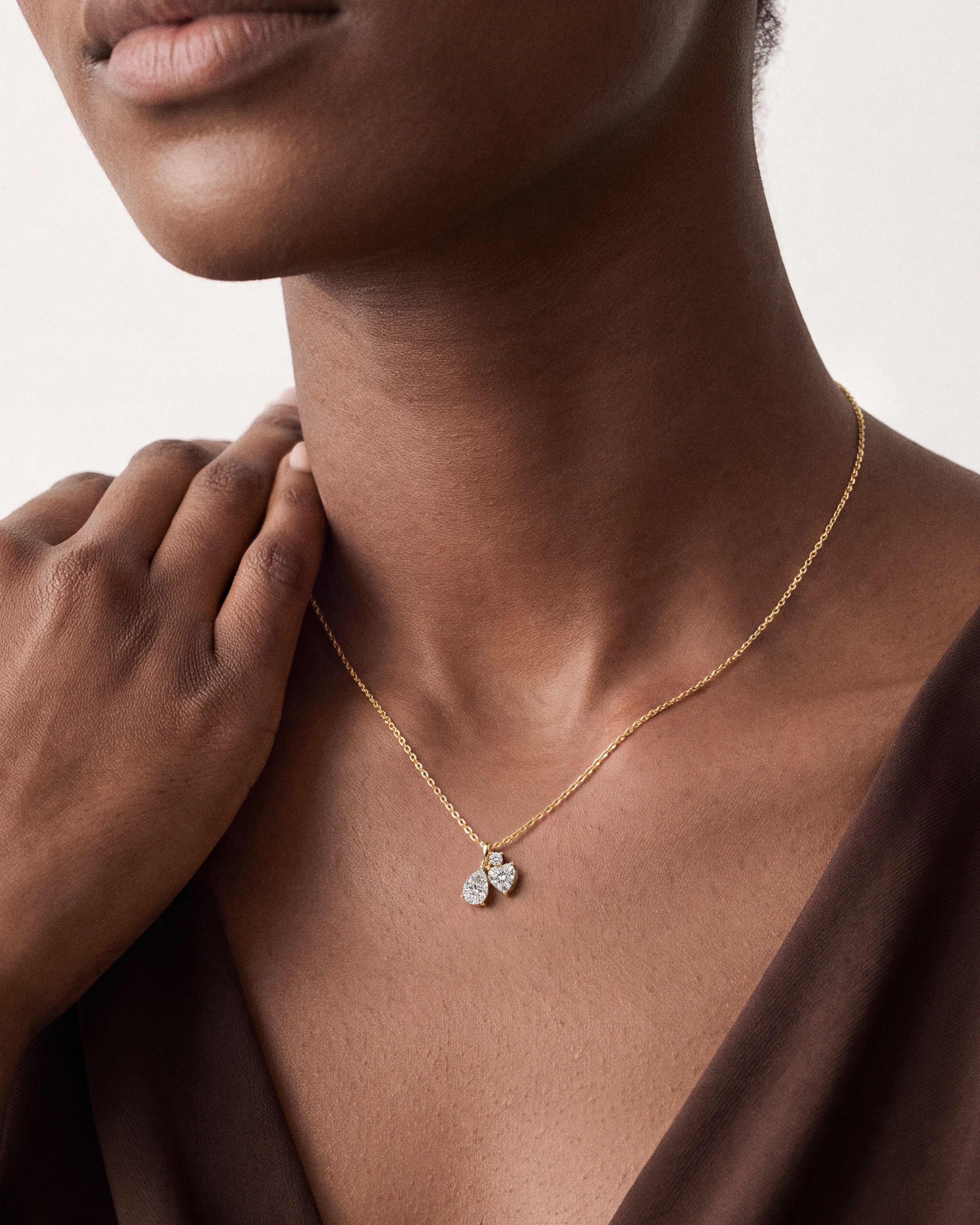 Heart Scatter Necklace