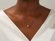 Asscher Cut Necklace