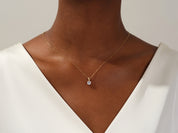 Round Cut Necklace (1 CT)