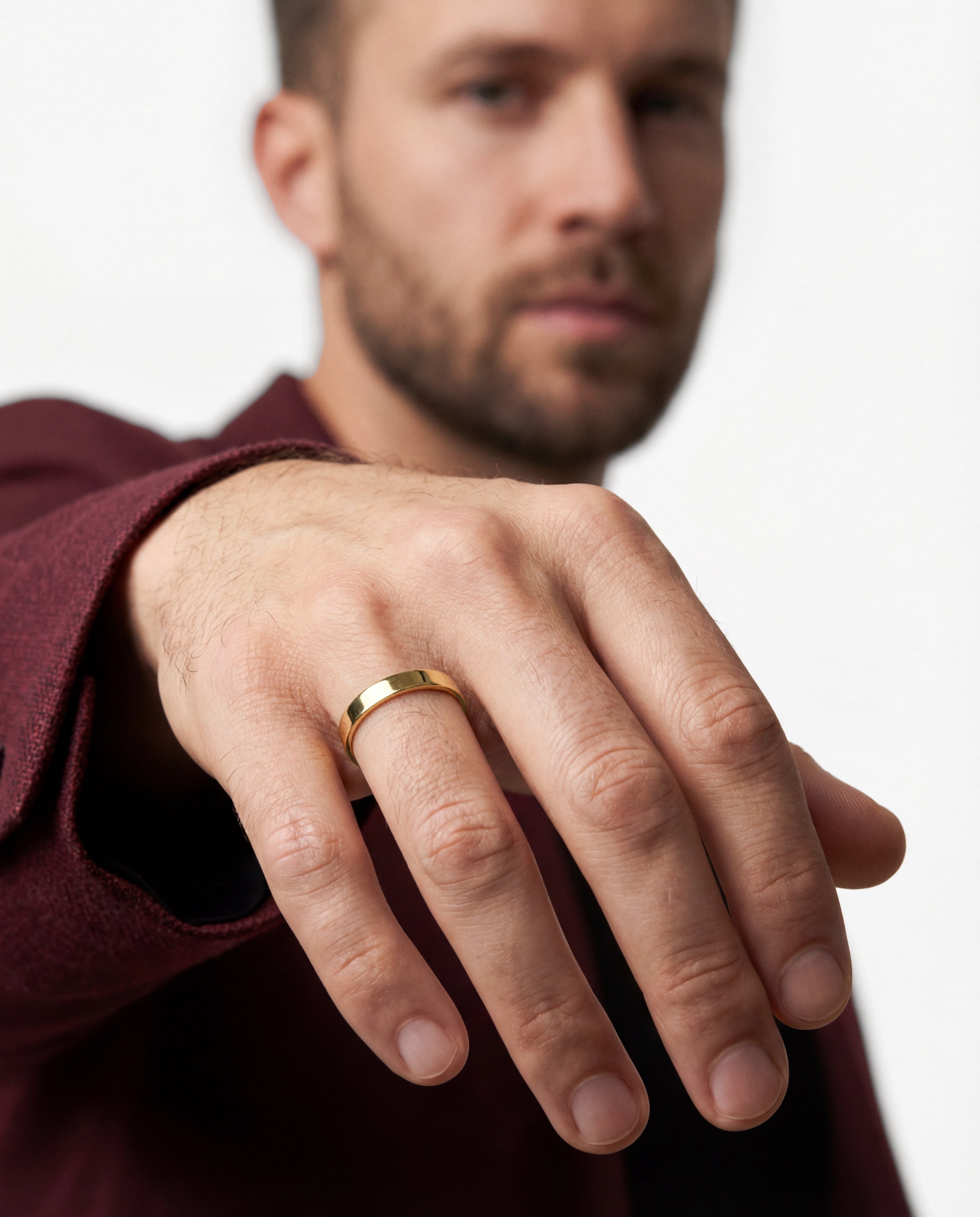 4mm Classic Flat Wedding Band