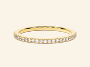 Classic Half Eternity Wedding Band