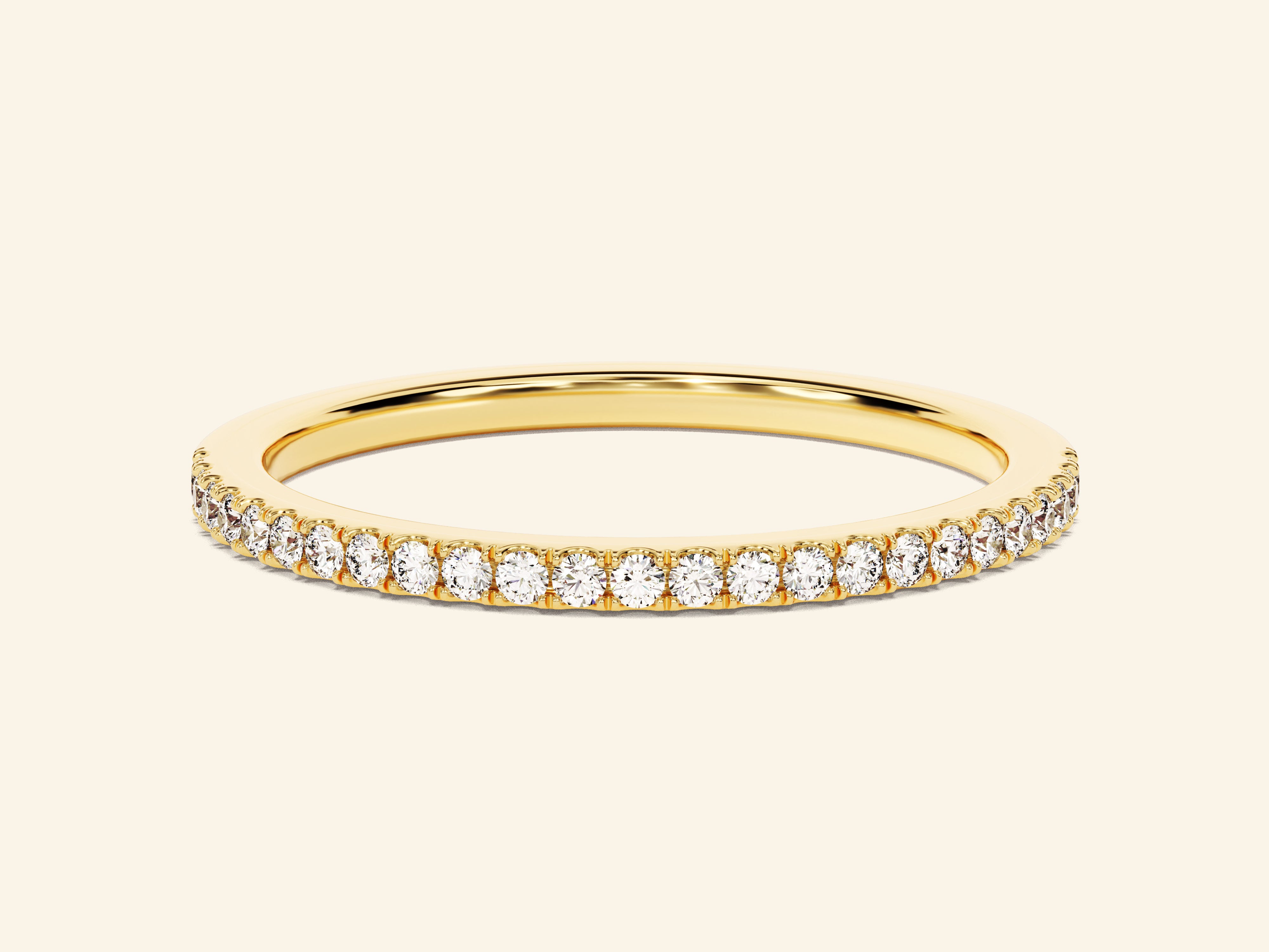 Classic Half Eternity Wedding Band