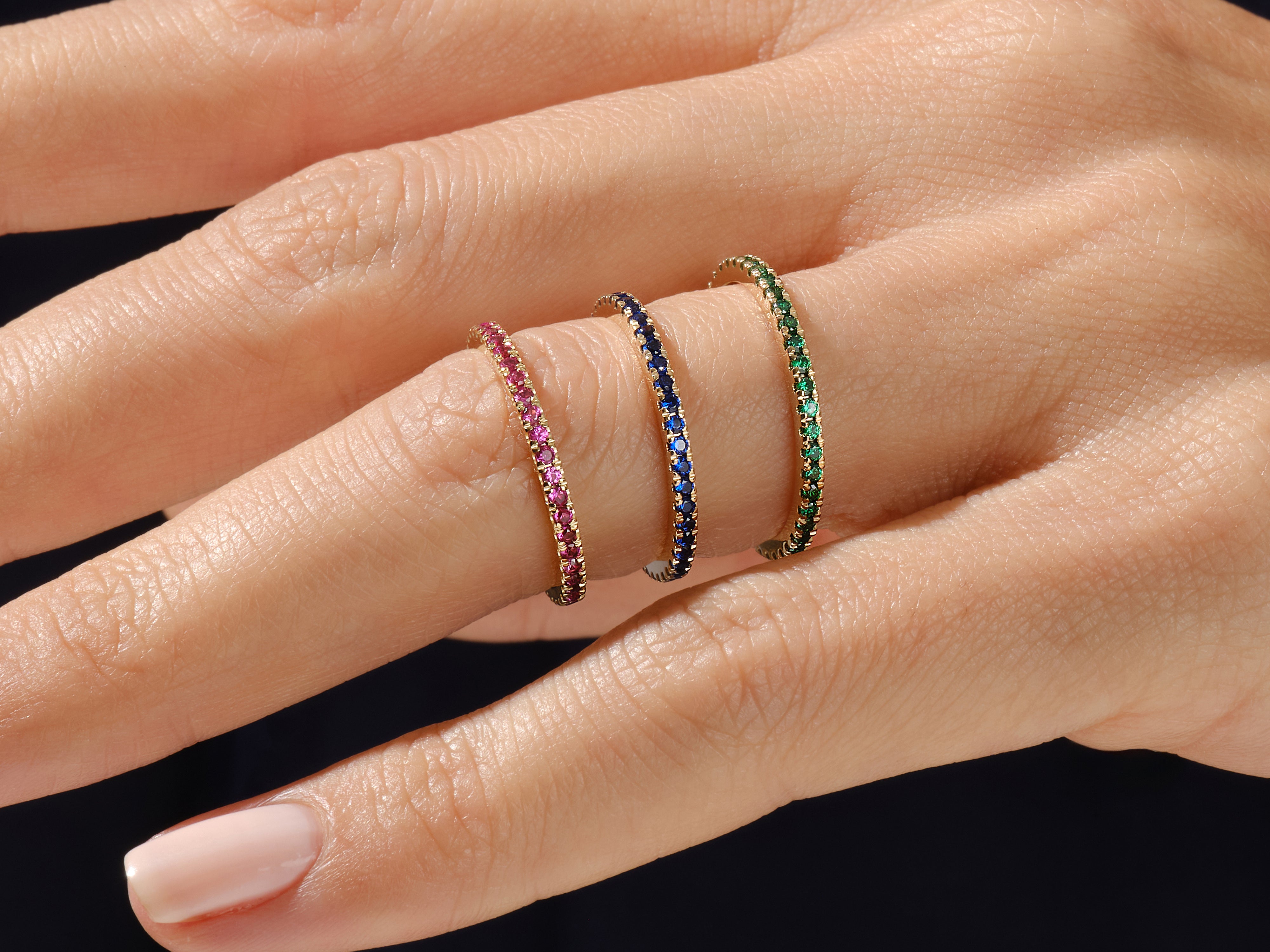 Eternity Birthstone Ring