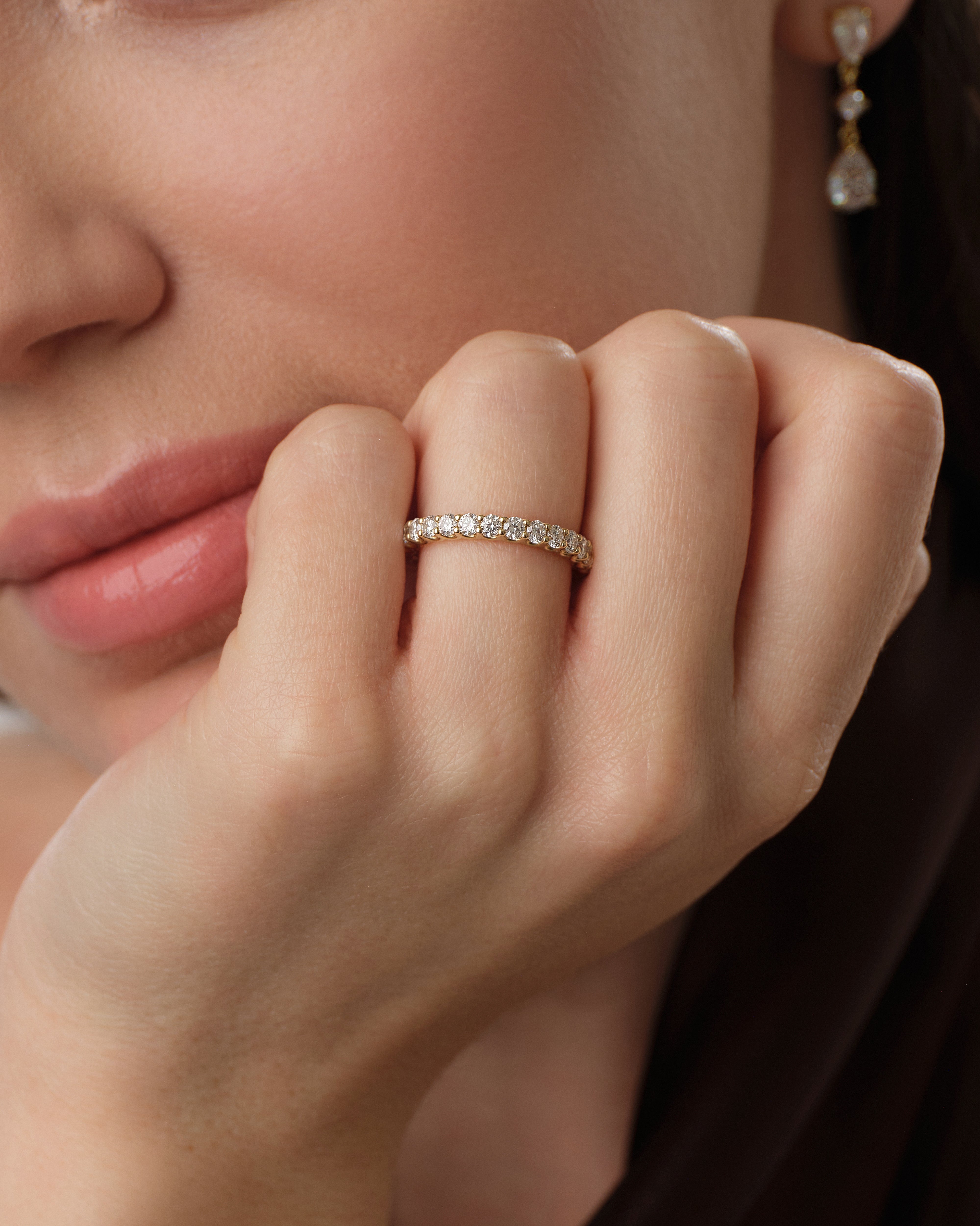 U-Prong Eternity Band (1.50 CT TW)