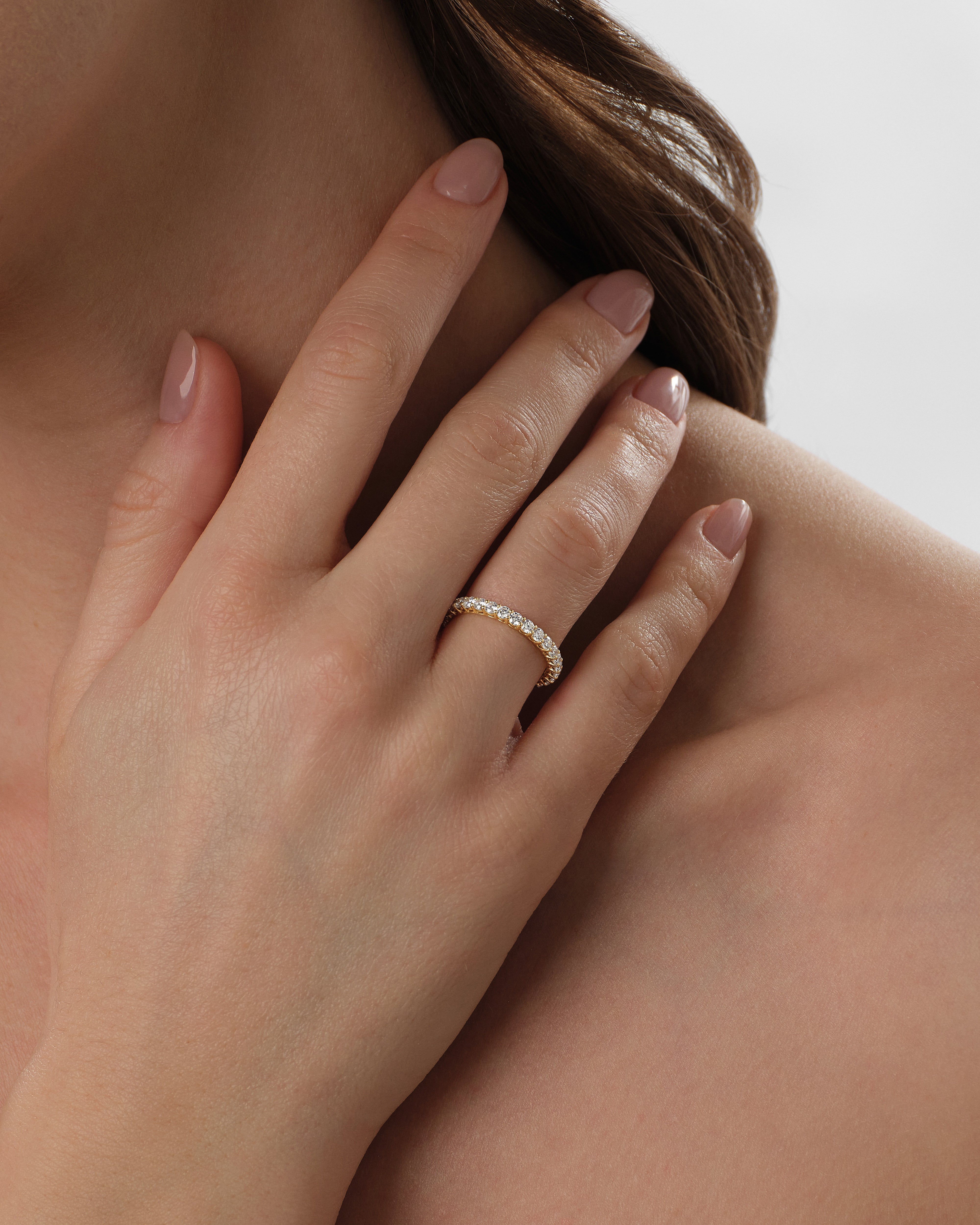Shared Prong Eternity Band (1.00 CT TW)