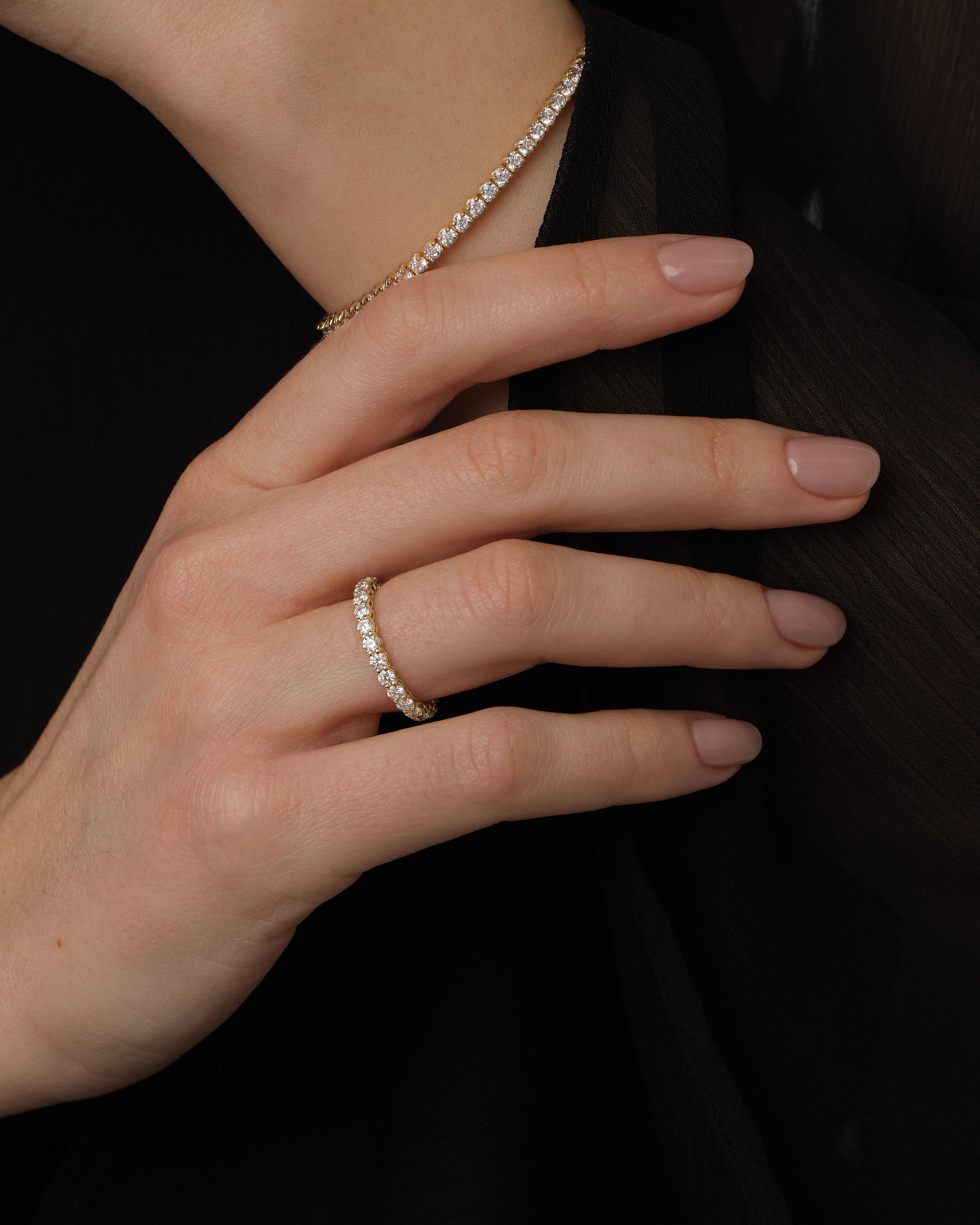 Shared Prong Eternity Band (1.50 CT TW)