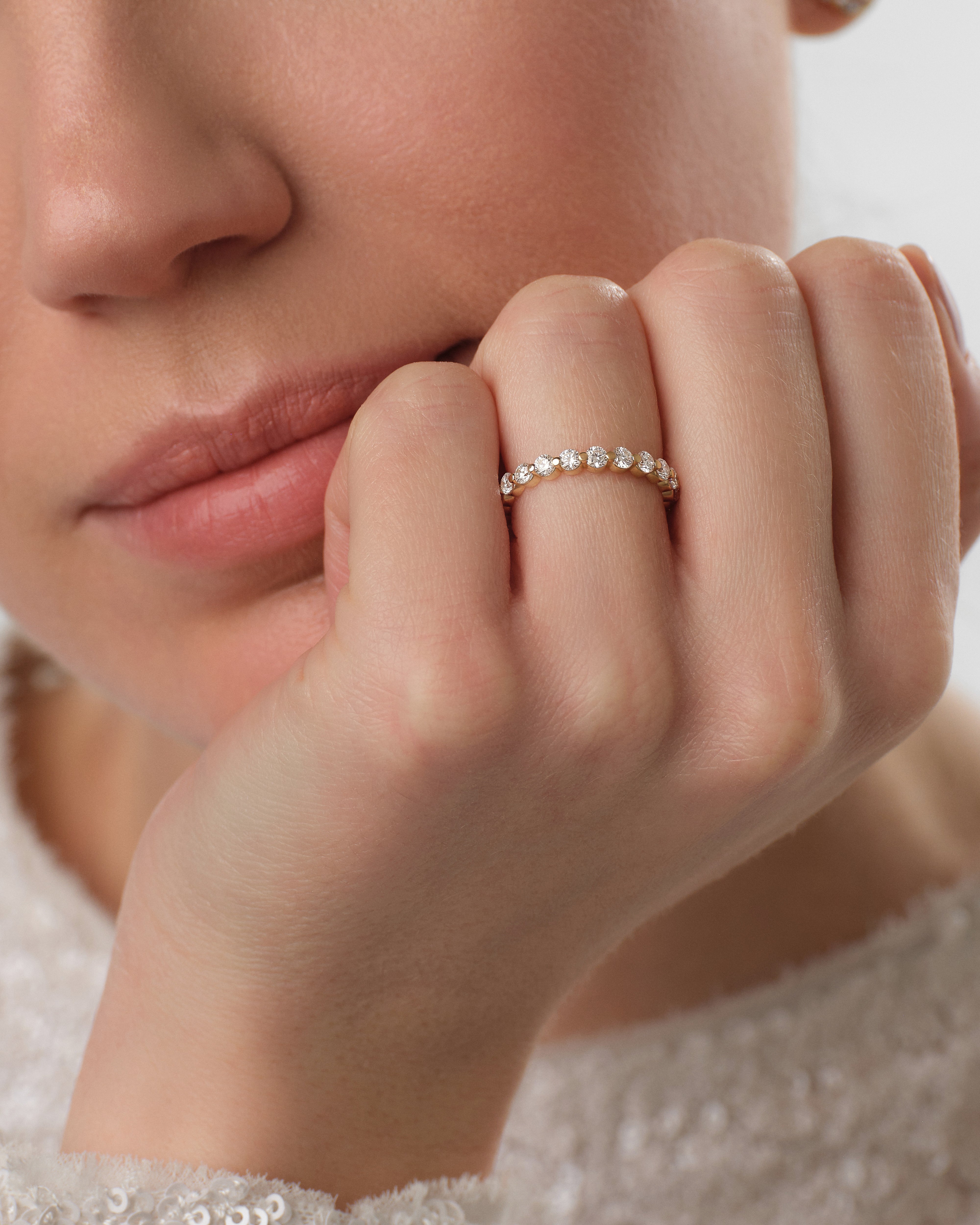 Single Prong Eternity Band (1.25 CT TW)