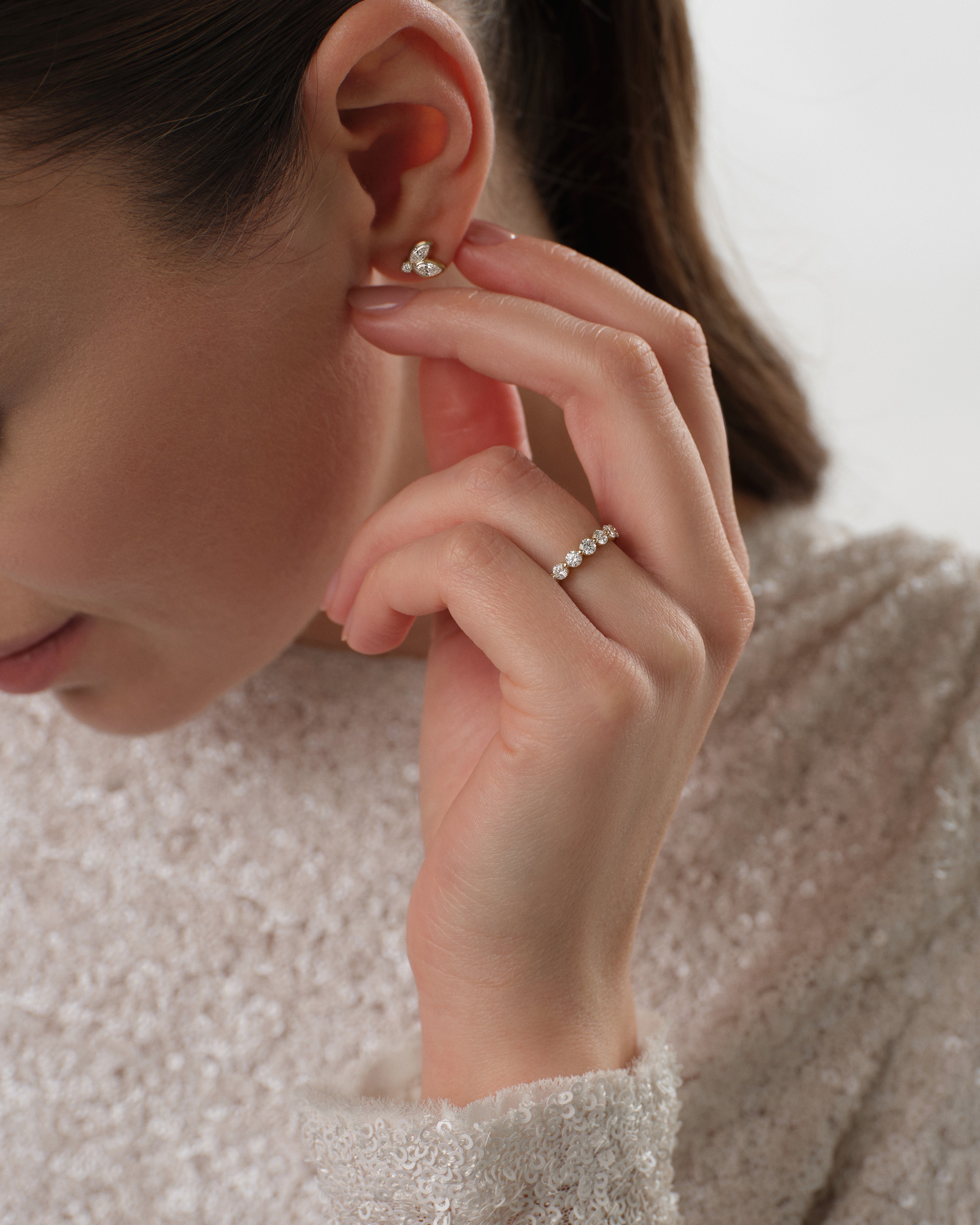 Single Prong Eternity Band (2.00 CT TW)