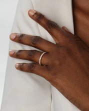 Single Prong Half Eternity Band (1.75 CT TW)