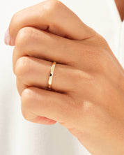 Flush Set Wedding Band