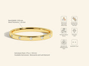 Flushline Wedding Band