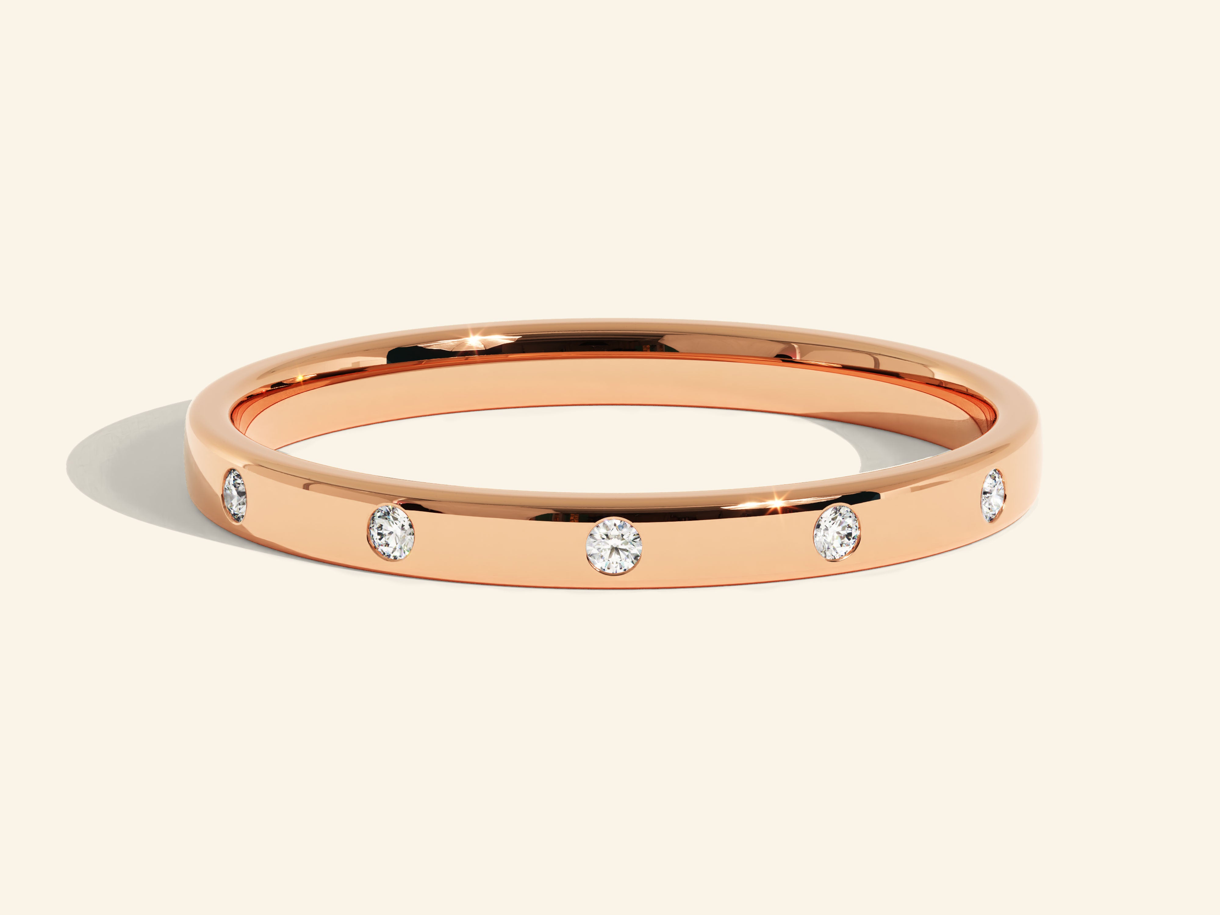 Flushline Wedding Band
