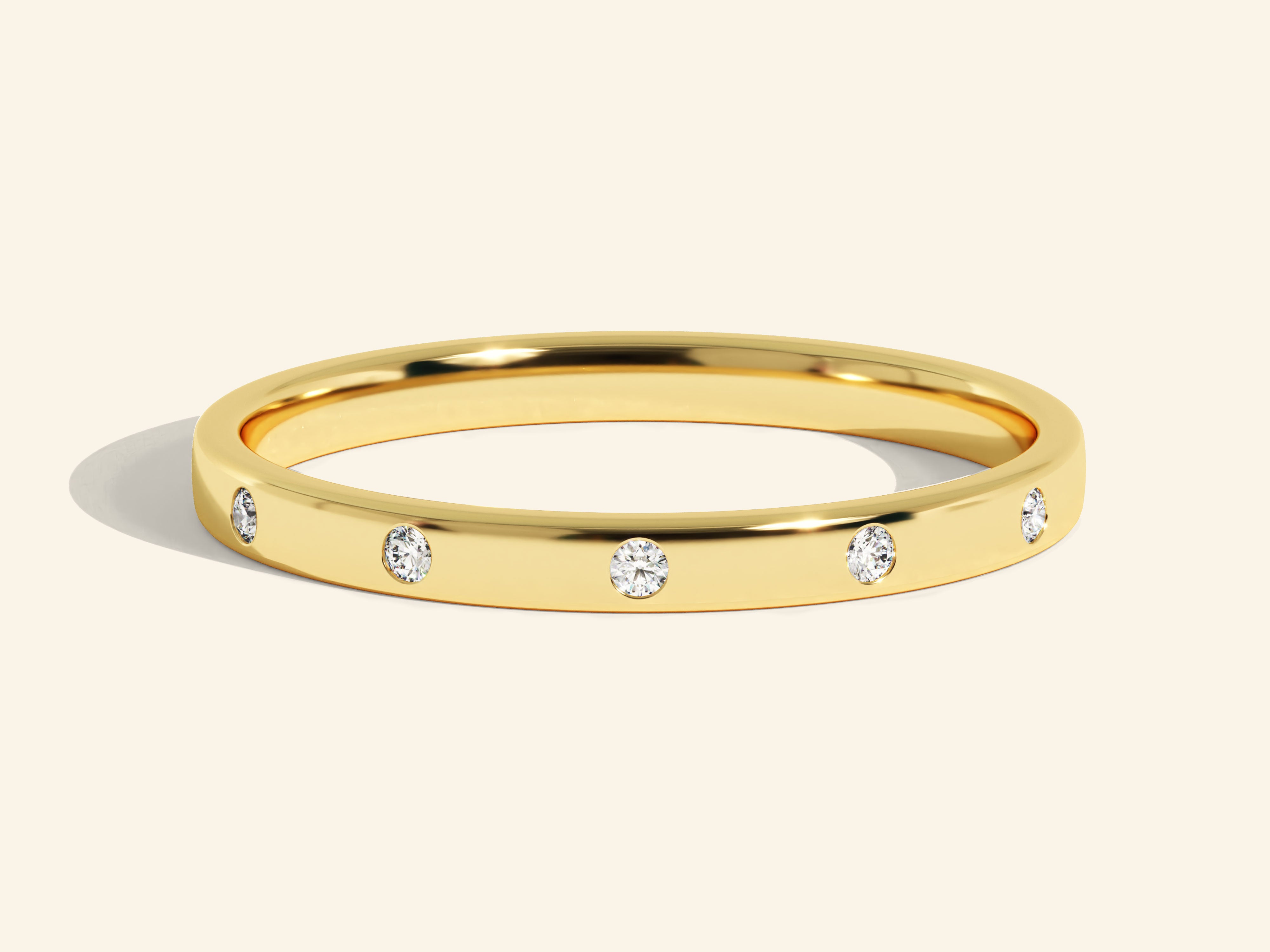 Flushline Wedding Band