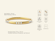 Nine-Stone Wedding Band