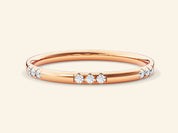 Nine-Stone Wedding Band