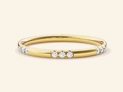Nine-Stone Wedding Band