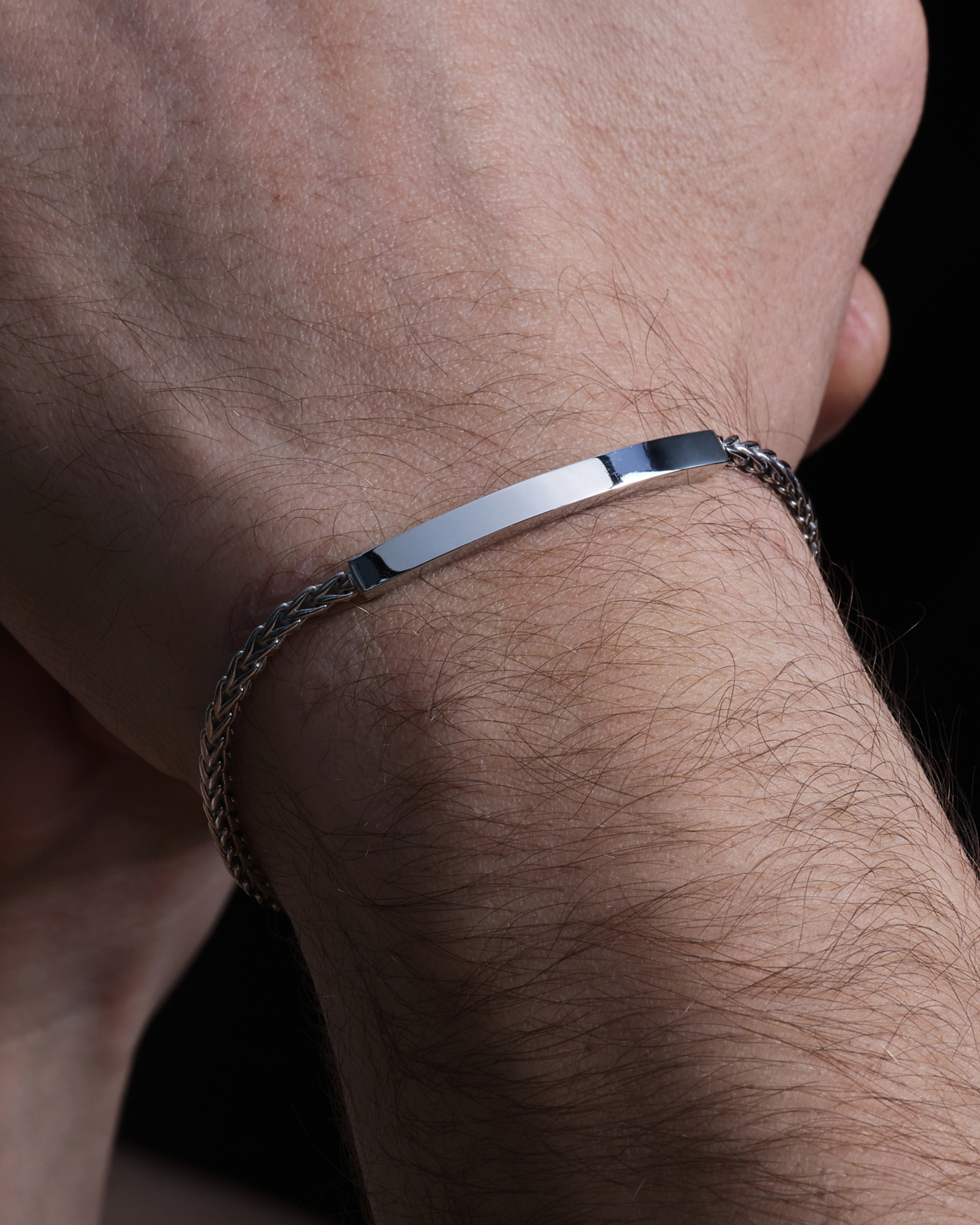 4.0mm Fox Tail Chain Bracelet