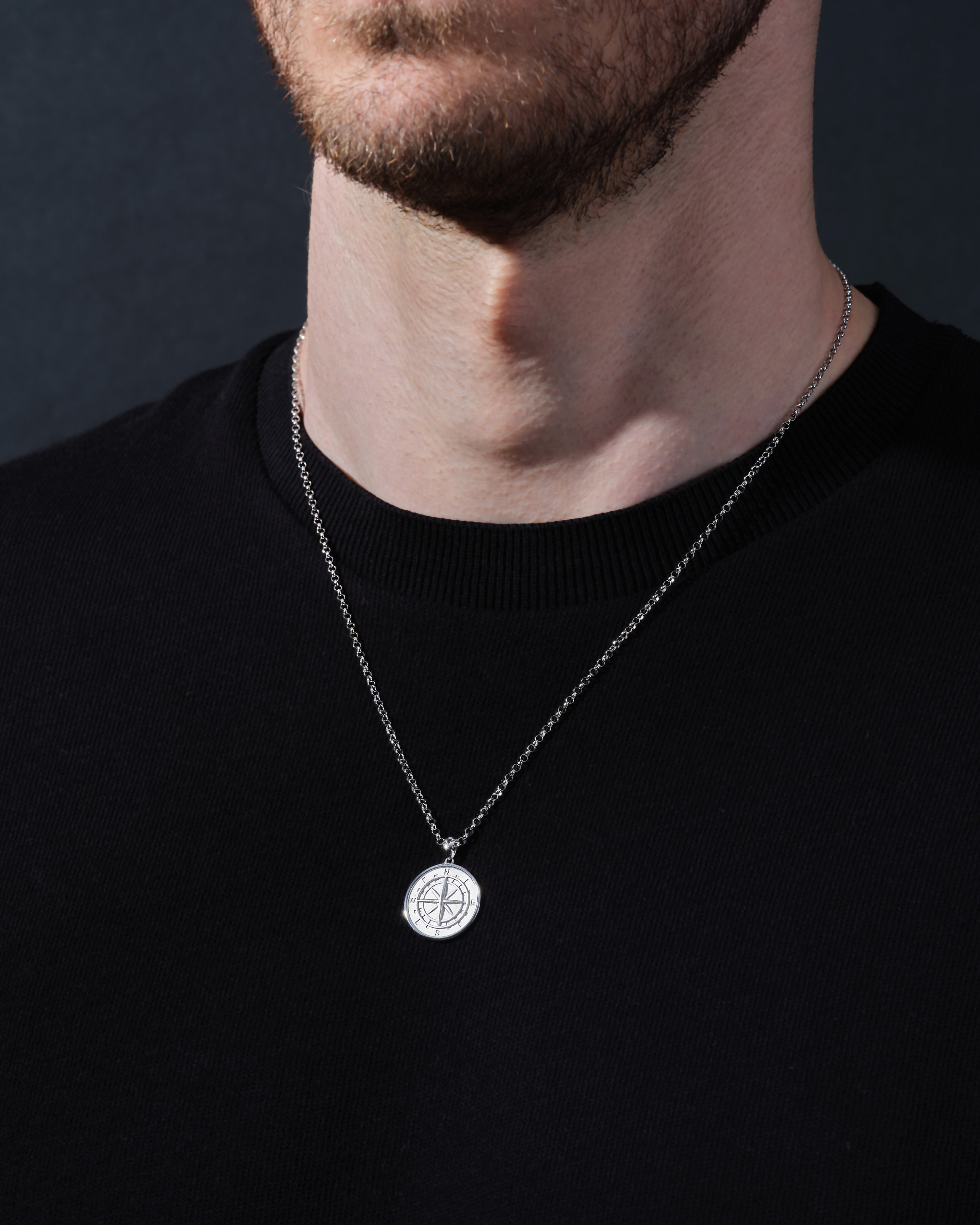 Traveler's Compass Necklace