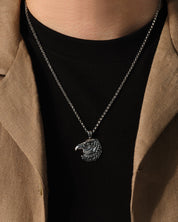 Fierce Eagle Pendant Necklace