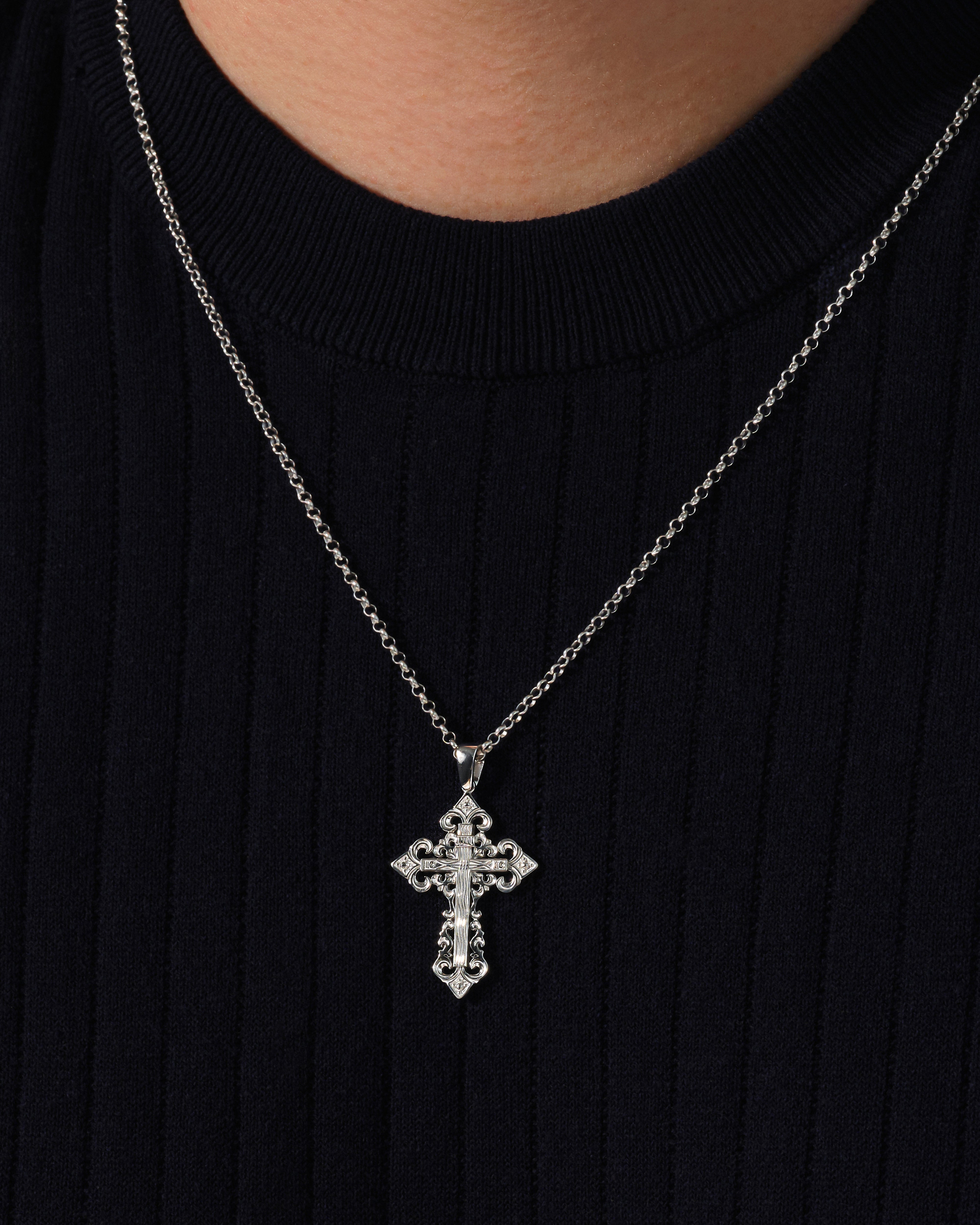 Ornate Cross Necklace