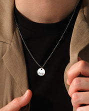 Dad Medallion Necklace