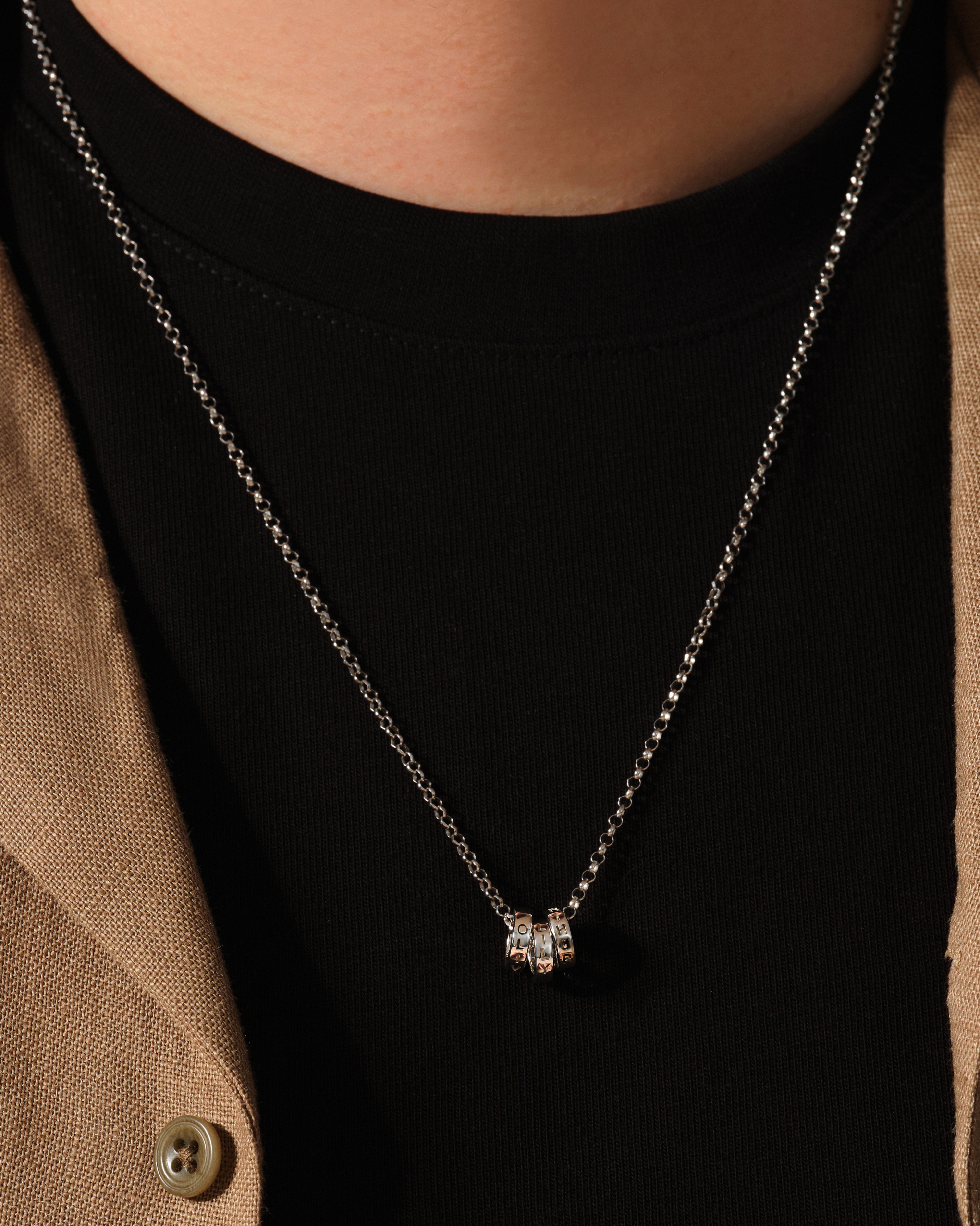 Men's Family Necklace