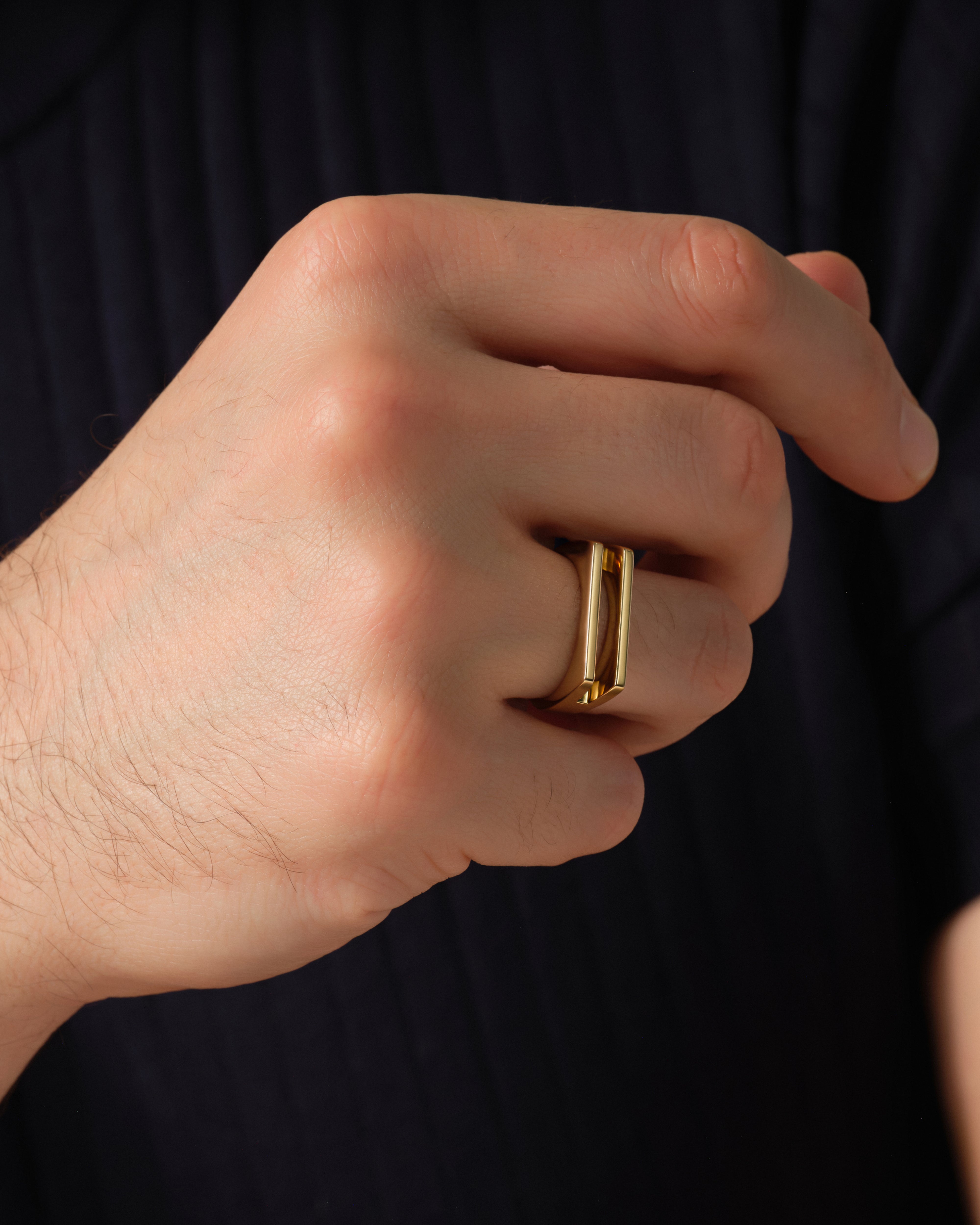 Men's Split Band Ring