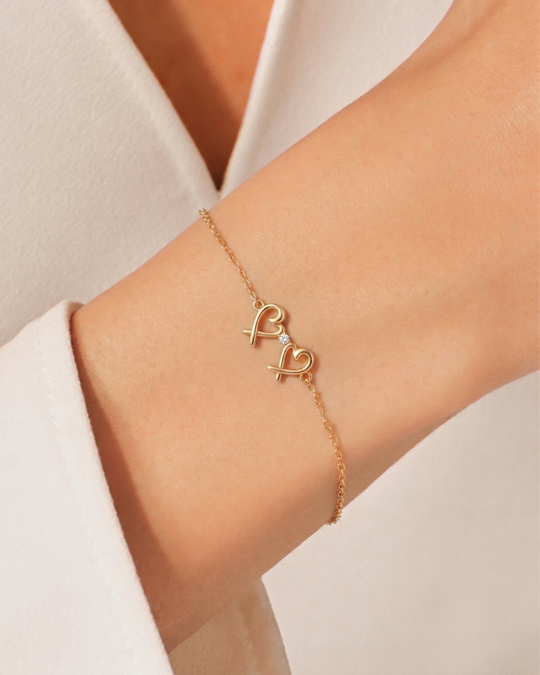 Twin Hearts Bracelet