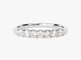 U-Prong Seven Stone Moissanite Anniversary Band (0.35 CT TW)