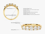 Five Stone Trellis Diamond Anniversary Band (1.00 CT TW)