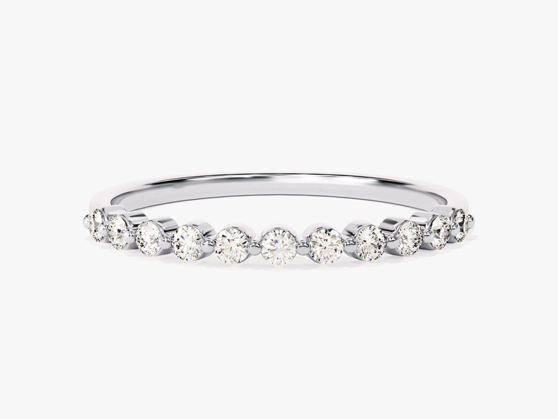 Floating Eleven Stone Diamond Anniversary Band (0.33 CT TW)