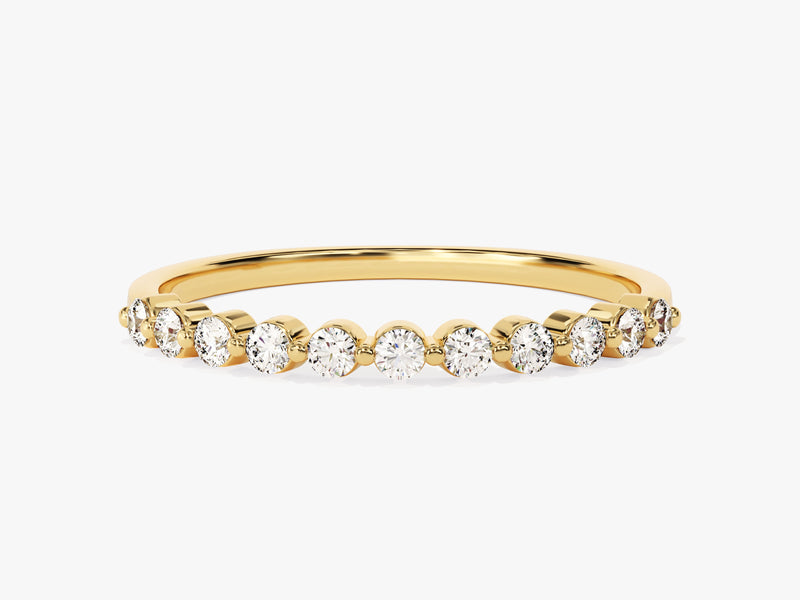 Floating Eleven Stone Diamond Anniversary Band (0.33 CT TW)