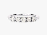 Five Stone Basket Diamond Anniversary Band (0.50 CT TW)