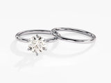 6-Prong Round Solitaire Moissanite Bridal Set (1.50 CT)