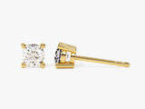 14k Gold Round Cut Lab Grown Diamond Stud Earrings (0.75 ct tw)