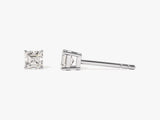 14k Gold Asscher Cut Lab Grown Diamond Stud Earrings (0.50 ct tw)