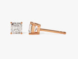 14k Gold Asscher Cut Lab Grown Diamond Stud Earrings (1.00 ct tw)