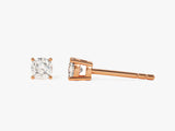 14k Gold Cushion Cut Lab Grown Diamond Stud Earrings (0.50 ct tw)
