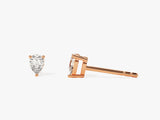 14k Gold Pear Cut Lab Grown Diamond Stud Earrings (0.25 ct tw)