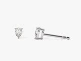 14k Gold Pear Cut Lab Grown Diamond Stud Earrings (0.25 ct tw)