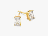 14k Gold Radiant Cut Lab Grown Diamond Stud Earrings (1.00 ct tw)