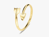 14k Solid Gold Arrow Ring