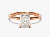 Radiant Cut Solitaire Lab Grown Diamond Engagement Ring (1.50 CT)